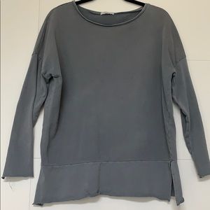 Oversized Blue/Grey Zara Sweater